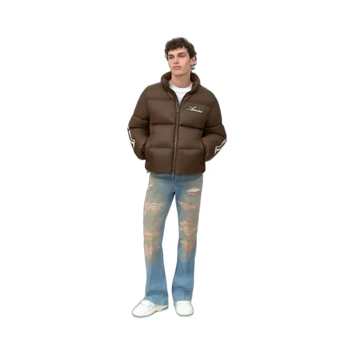 Bones Down Jacket - Dark Brown