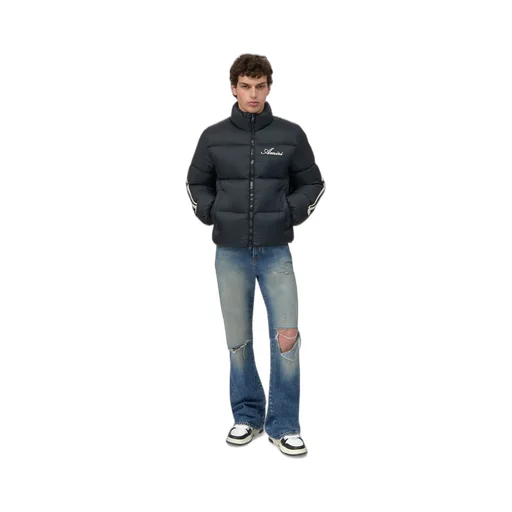 Bones Down Jacket - Black