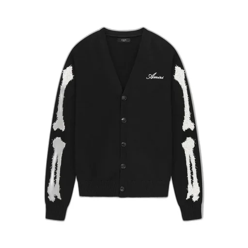 Bones Cardigan - Black