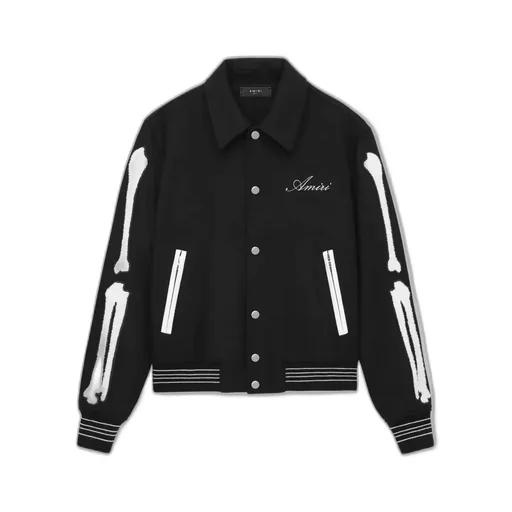 Bones Jacket - Black White