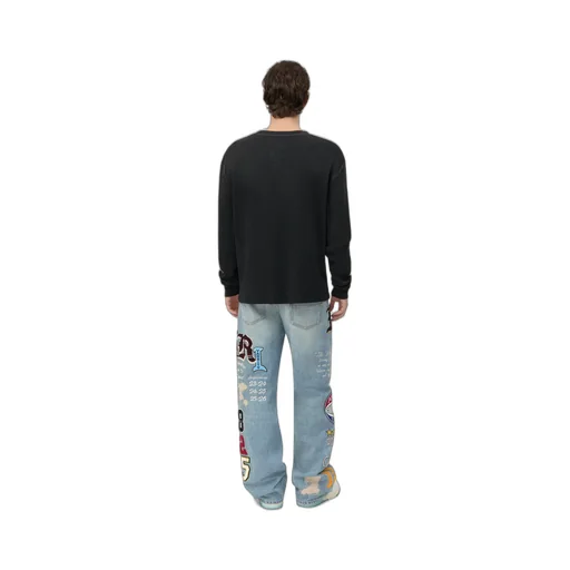 Bones Long Sleeve Tee - Black