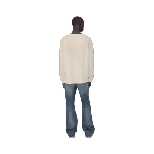 Bones Long Sleeve Tee - Ivory