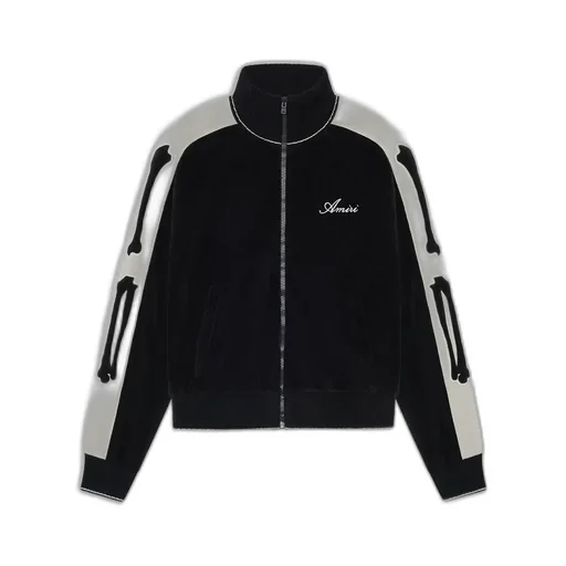 Bones Track Jacket - Black