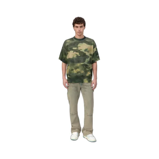 Camo Oversized Tee - Green