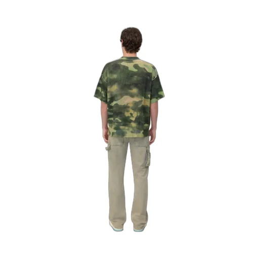 Camo Oversized Tee - Green