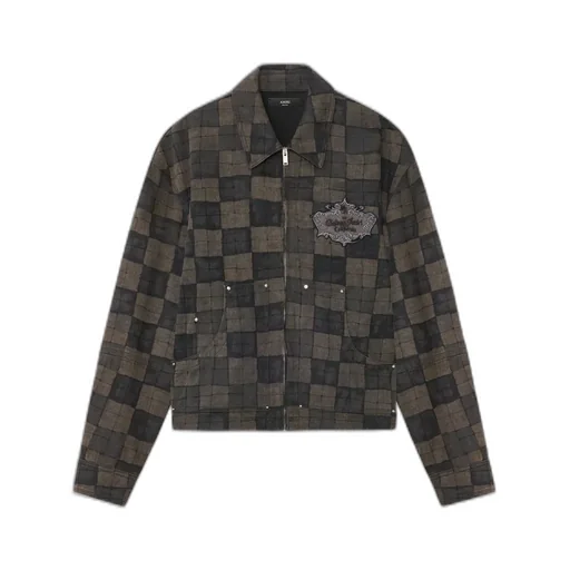 Chateau Crest Denim Jacket - Brown