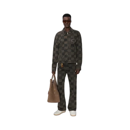 Chateau Crest Denim Jacket - Brown