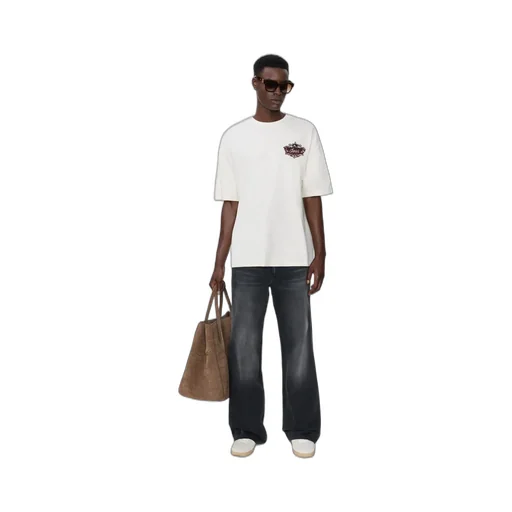 Chateau Crest Oversized Tee - Ivory