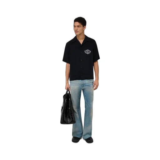 Chateau Crest Camp Shirt - Black