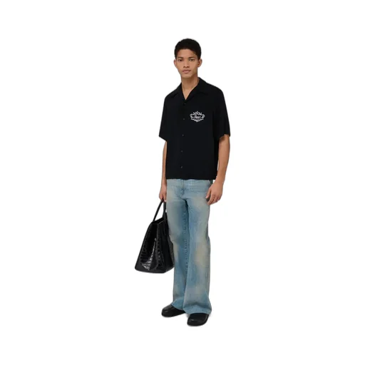 Chateau Crest Camp Shirt - Black