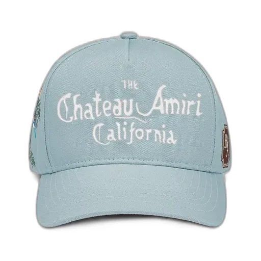 Chateau Floral Cotton Hat - Steel