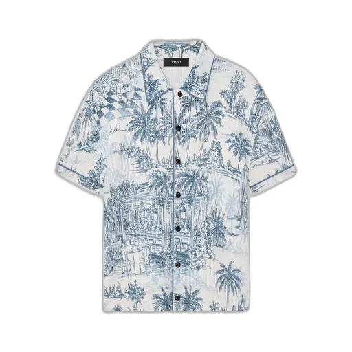 Chateau Palms Camp Shirt - Alabaster