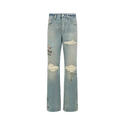 Chateau Mx1 Straight Flare - Aged Indigo