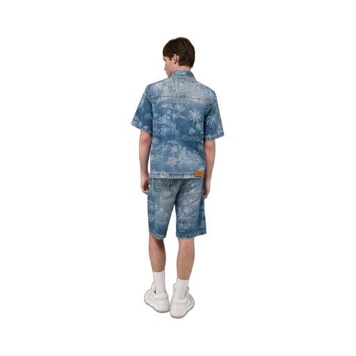 Chateau Palms Denim Shirt - Harbor Indigo