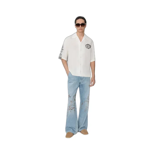 Chateau Sketch Camp Shirt - Ivory