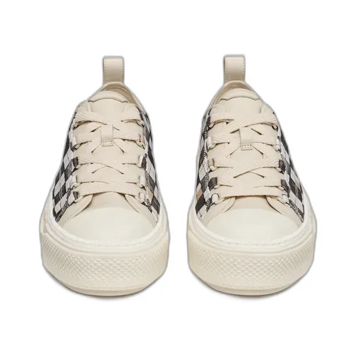 Checkered Court Low - Black