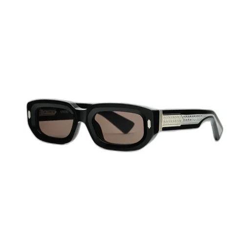 Fairfax Exposed External Sunglasses - Black Silver
