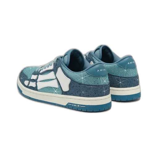 Crystal Skel-Top Low - Blue