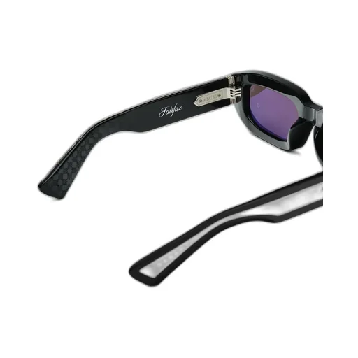 Fairfax Exposed External Sunglasses - Black Silver