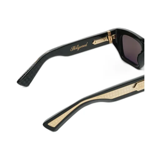 Hollywood Sunglasses - Black Gold