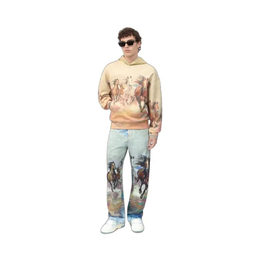 Horses Baggy Jean - Cloud Blue