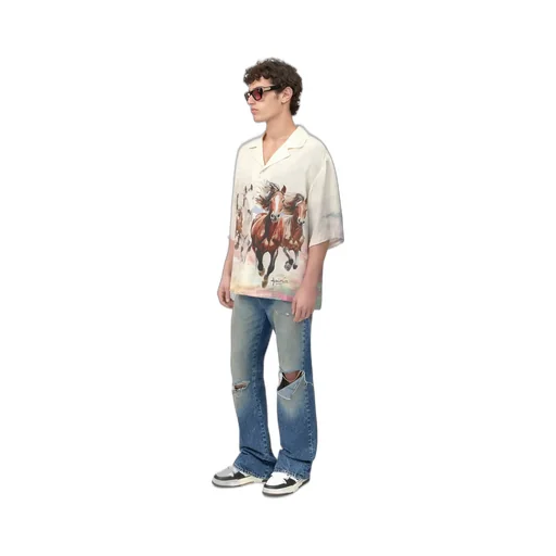 Horses Camp Shirt - Multi