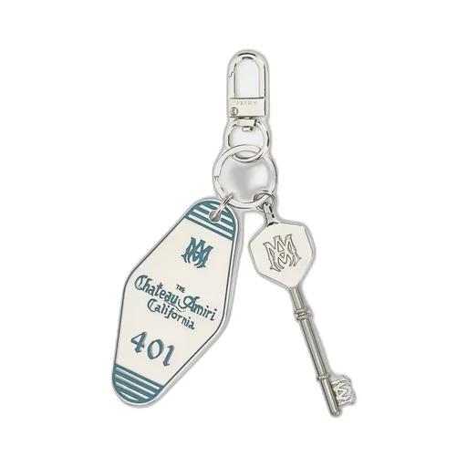 Hotel Keychain - Cermaic Teal