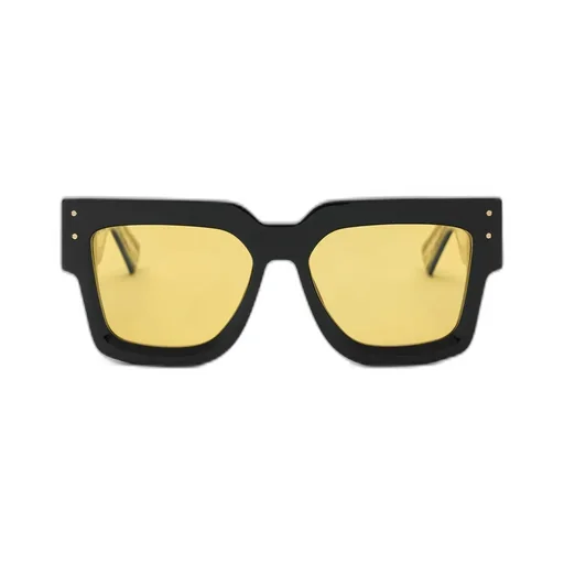 Jumbo Sunglasses - Black Yellow