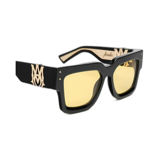 Jumbo Sunglasses - Black Yellow