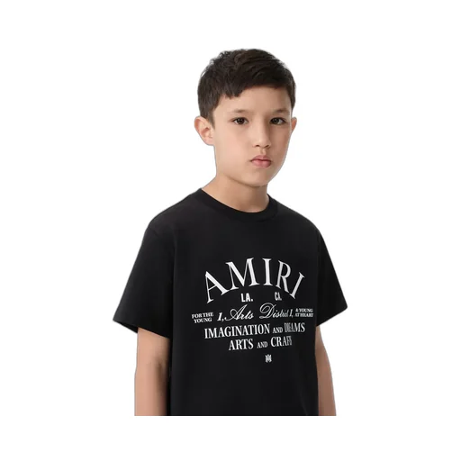 Kids - Kids' Amiri Arts District Tee - Black