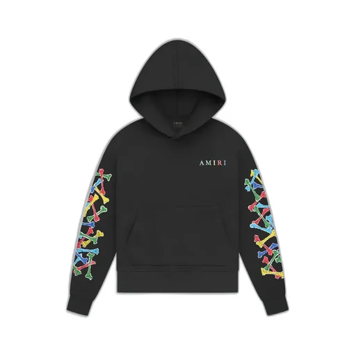 Kids - Kids Amiri Bones Scribble Hoodie - Black