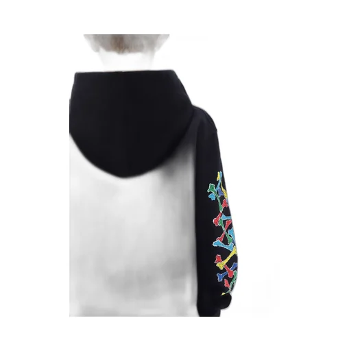 Kids - Kids Amiri Bones Scribble Hoodie - Black
