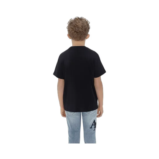 Kids - Amiri Staggered Scribble Tee - Black