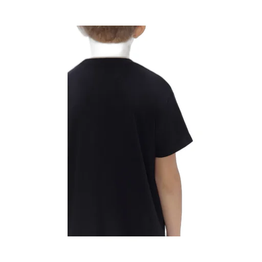 Kids - Amiri Staggered Scribble Tee - Black