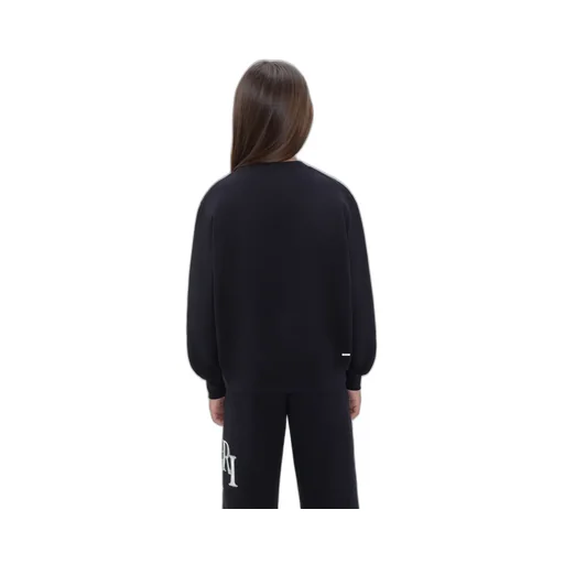 Kids - Amiri Staggered Scribble Crewneck - Black