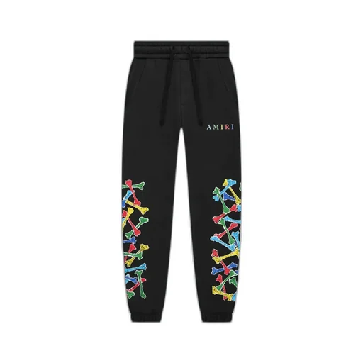 Kids - Kids Amiri Bones Scribble Sweatpant - Black