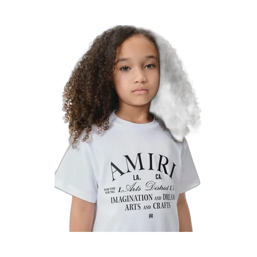 Kids - Kids' Amiri Arts District Tee - White