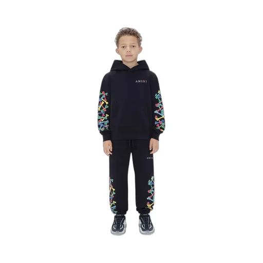 Kids - Kids Amiri Bones Scribble Sweatpant - Black