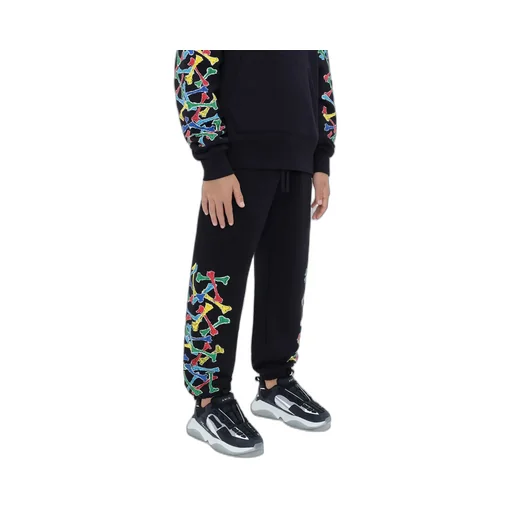 Kids - Kids Amiri Bones Scribble Sweatpant - Black