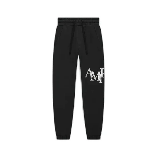 Kids - Amiri Staggered Scribble Sweatpant - Black