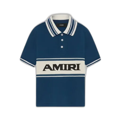 Kids - Kids' Amiri Sport Polo - Dark Indigo