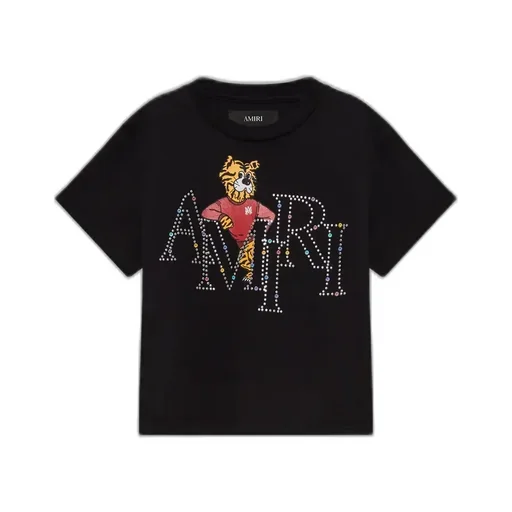 Kids - Kids' Amiri Staggered Tiger Tee - Black
