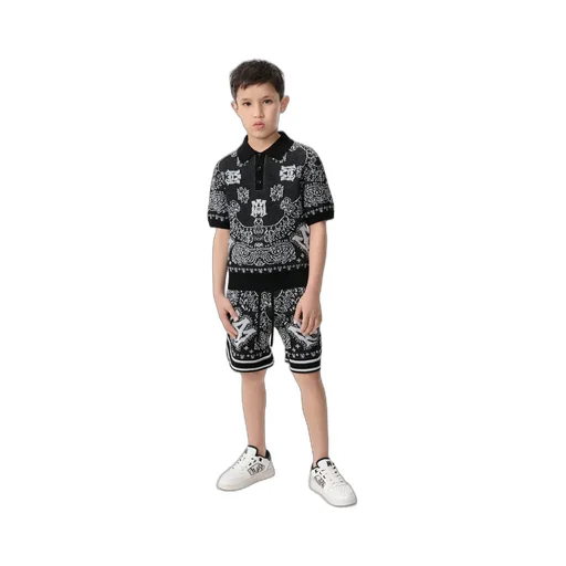 Kids - Kids' Bandana Short - Black