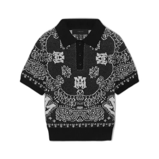 Kids - Kids' Bandana Polo - Black
