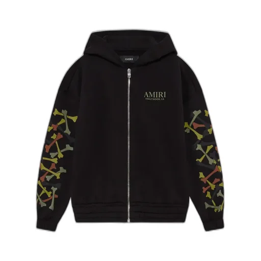 Kids - Kids' Bones Zip Hoodie - Black