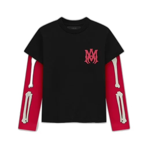 Kids - Kids' Bones Long Sleeve Tee - Black
