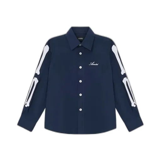 Kids - Kids' Bones Shirt - Dark Indigo