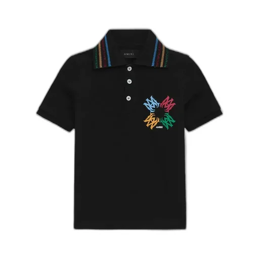 Kids - Kids' Ma Quad Scribble Polo - Black
