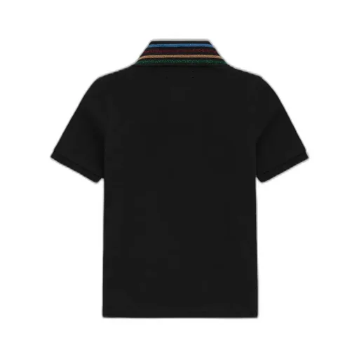 Kids - Kids' Ma Quad Scribble Polo - Black