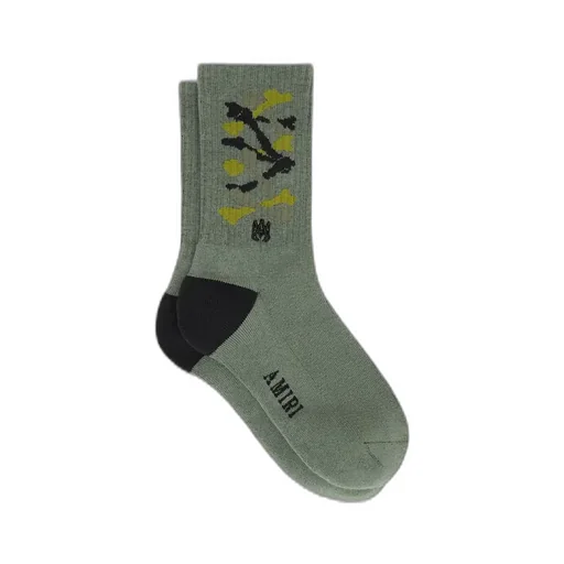 Kids - Kids' Stacked Bones Sock - Dark Sage